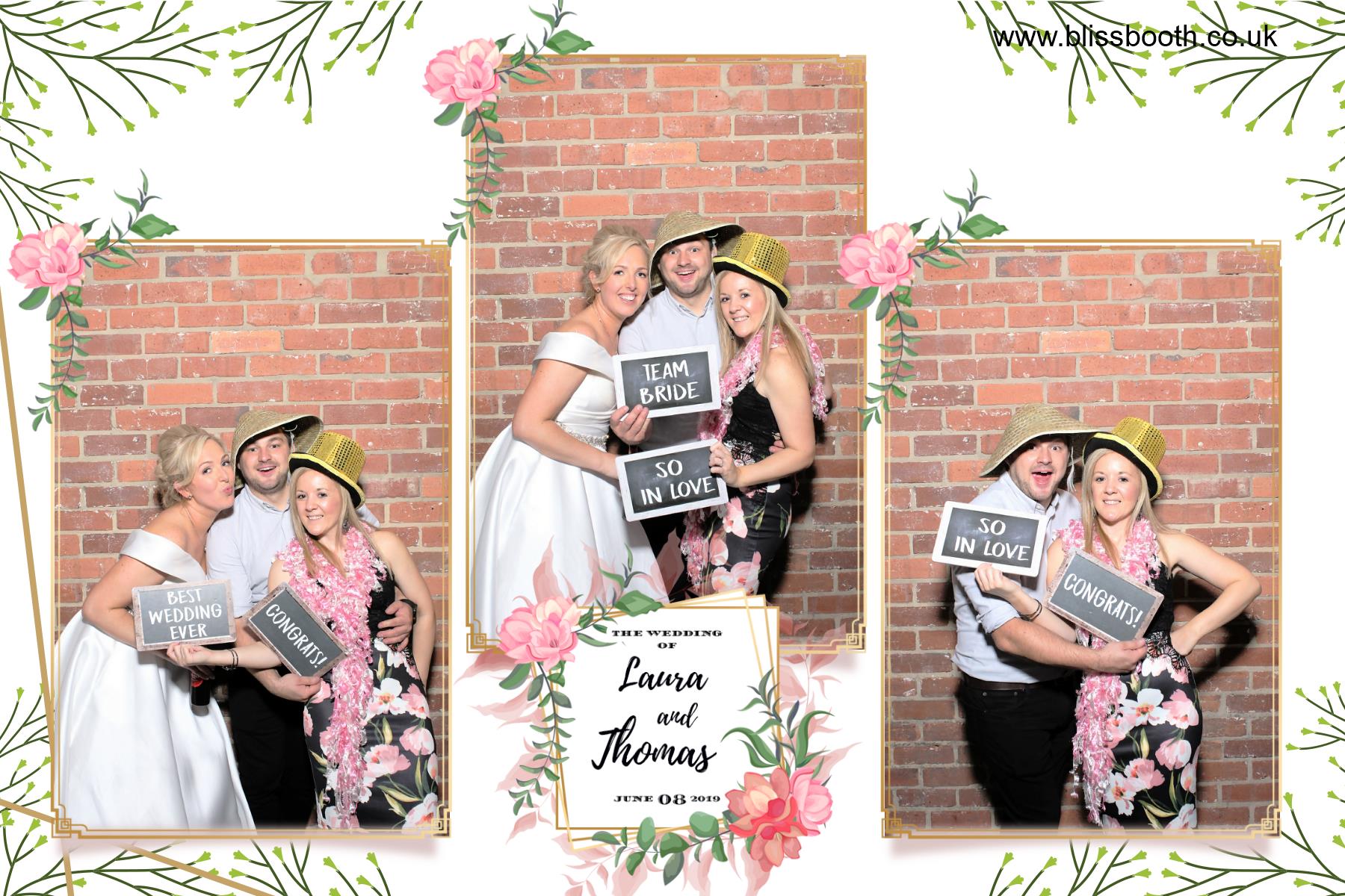 Laura and Thomas | View more photos from the event at gallery.blissbooth.co.uk/u/BlissBooth/Laura-and-Thomas